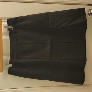 Ann Taylor, size 6P, dark gray skirt
